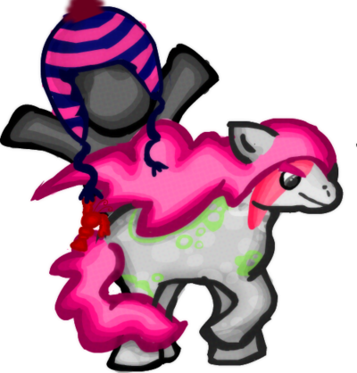 Fan Art- Mormormorgans Haganpony And Omega - Fan Art- Mormormorgans Haganpony And Omega (400x418)