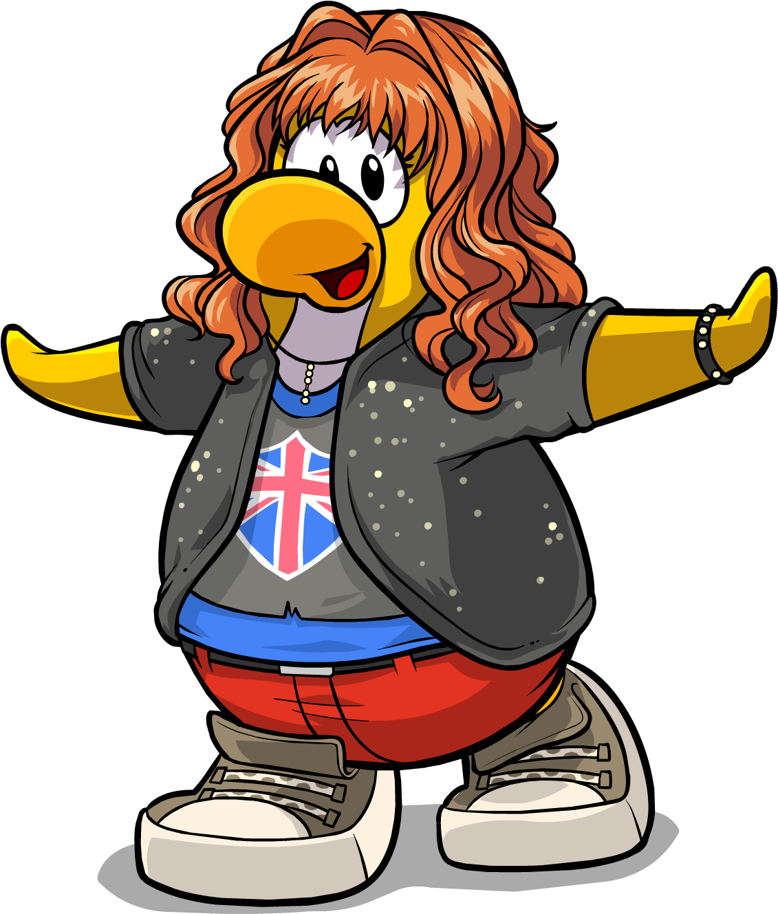 Club Penguin Cece Rocky , Png Download - Club Penguin Cece Rocky (1131x1329)