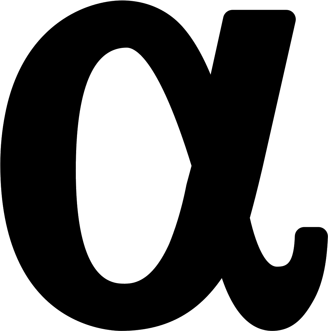 Значок альфа фото Clip Art Free Alfa Icon Free Download Png And The - Alpha Icon - (1600x1600) Png