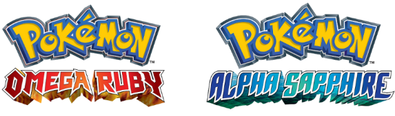 Pokemon Omega Ruby And Alpha Sapphire Logo (638x248)
