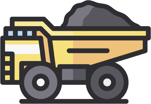 514 X 354 1 - Sand Truck Icon Png (514x354)