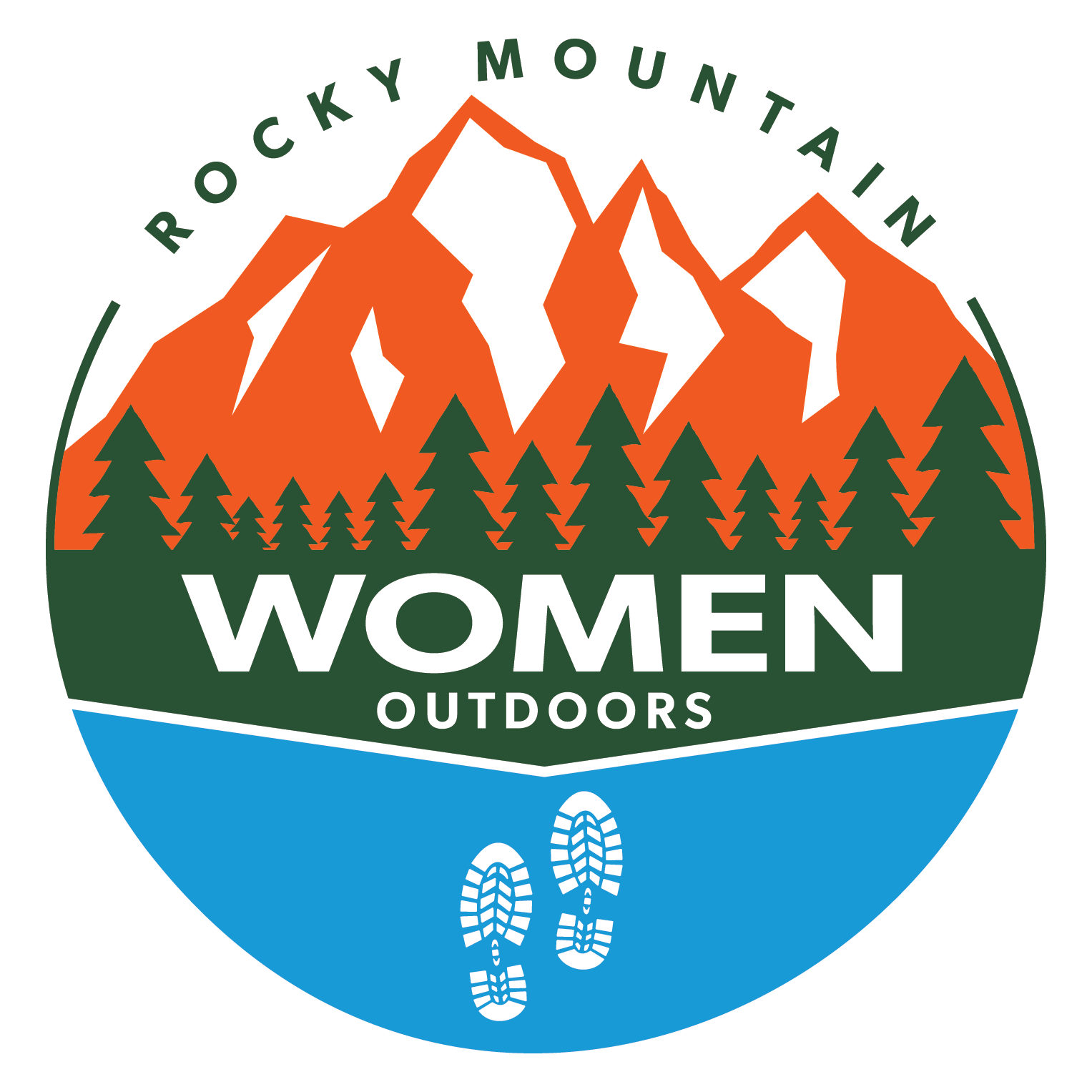 Rocky Mountain Women Outdoors - Emblem (1527x1527)