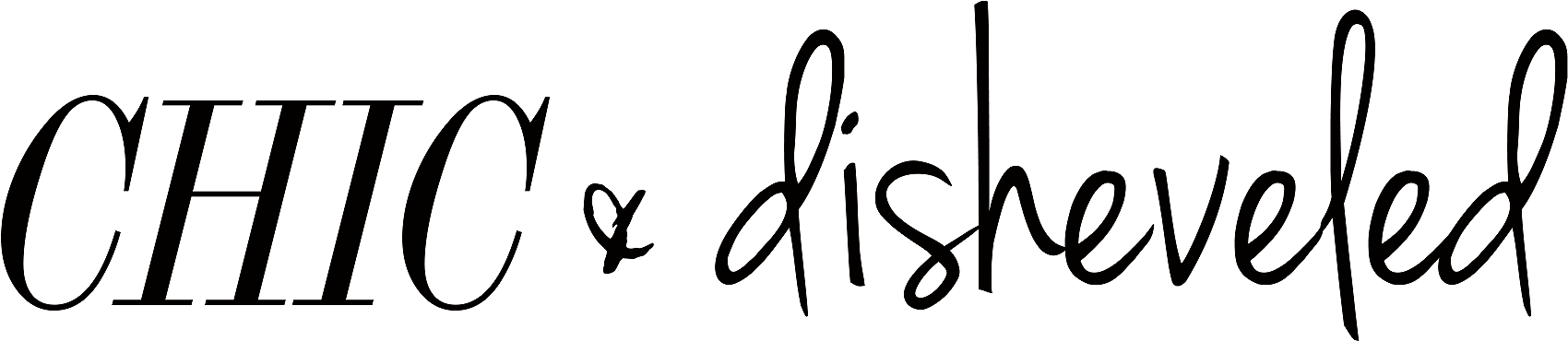 Chic & Disheveled By Jessica Cobabe - Calligraphy (1716x389)