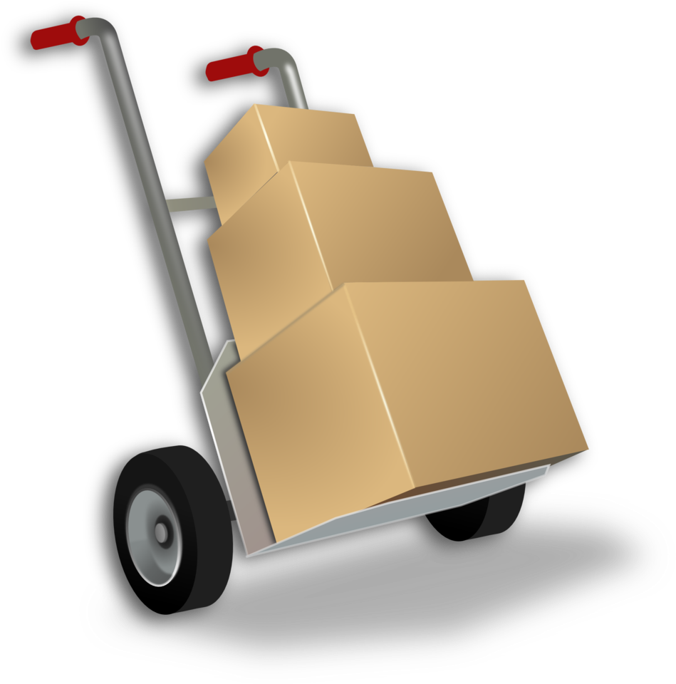 Hand Truck - Hand Truck Clip Art (958x961)