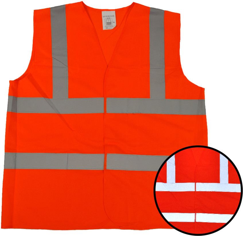 High Visibility Flourescent Safety Vest - Sweater Vest (1038x1067)