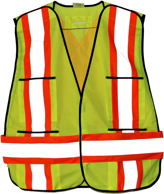 Pin Safety Vest Clipart - Vest (695x800)