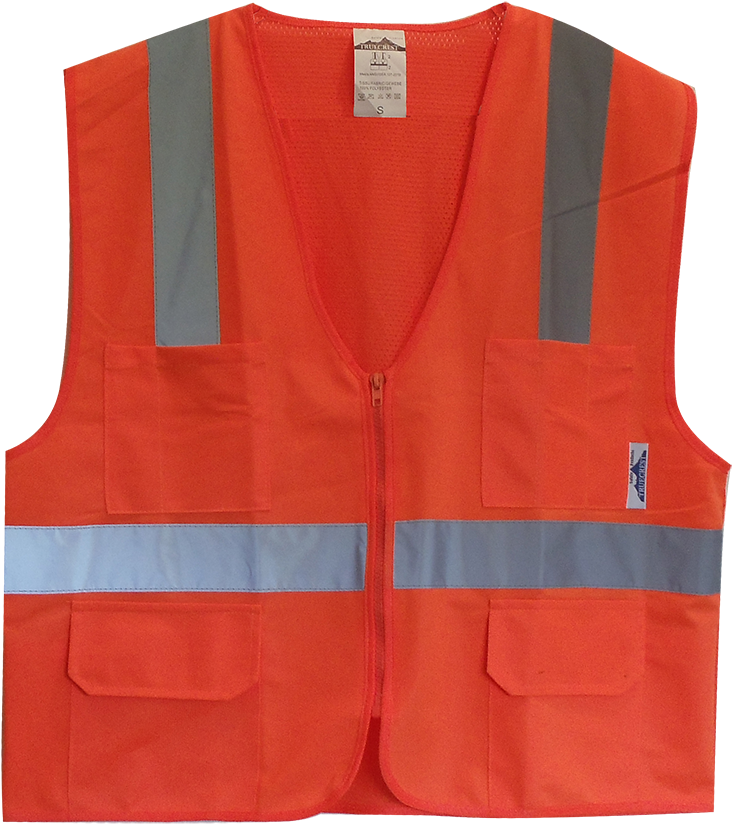 Hi Vis Mesh Safety Class Silver Stripe Ⓒ - Vest (1000x1000)