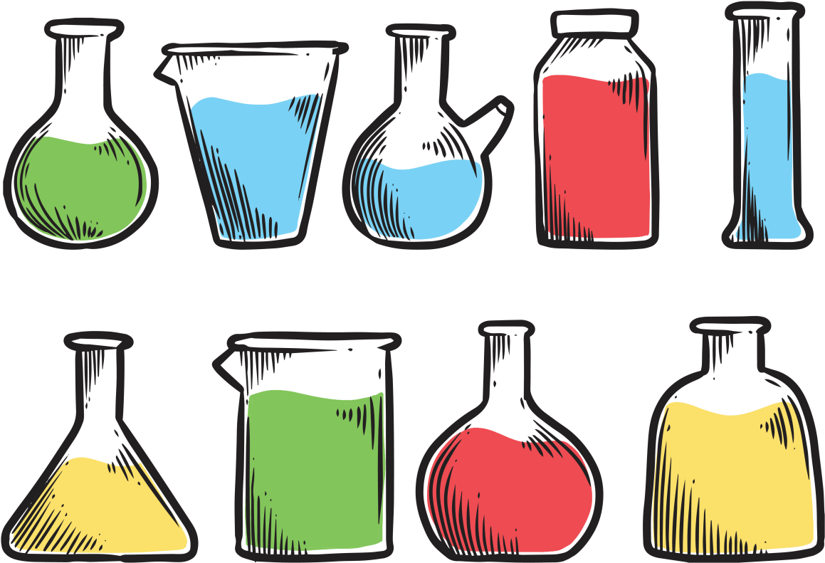 Container Clipart Science Lab Material - Beaker (1400x980)