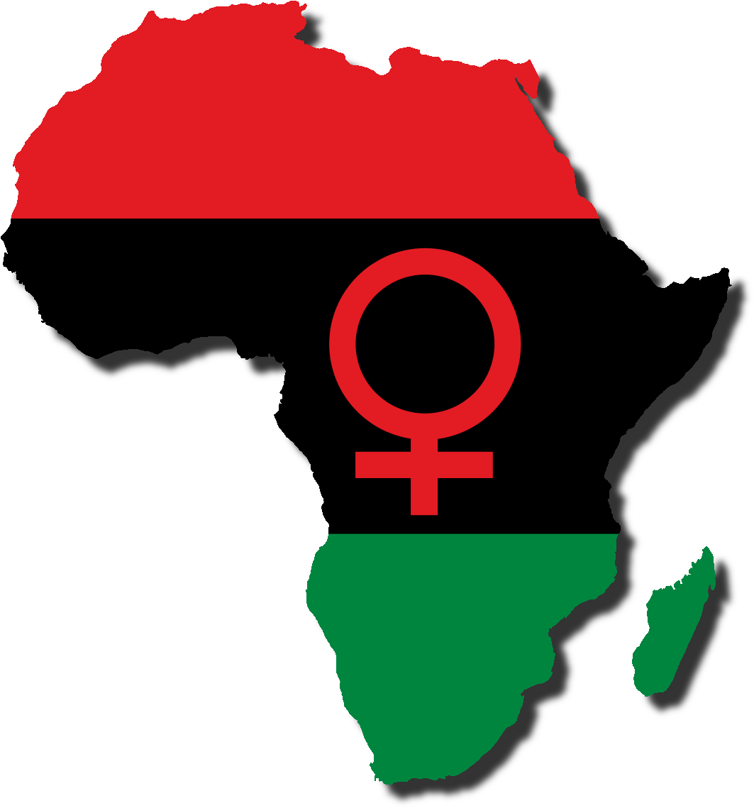 Africa Clipart - Pan African Continent Flag (1073x1149)
