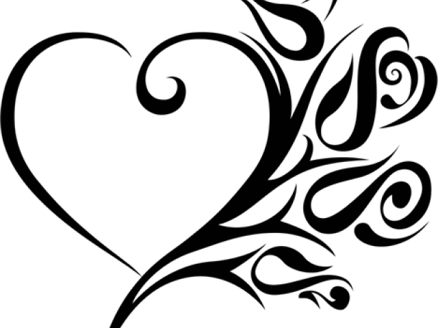 Tribal Clipart Tribal Art - New Wedding Clipart Black And White (640x480)