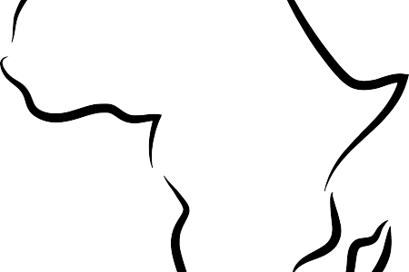 Africa Map Png Full Hd Maps Locations - Transparent Africa Vector Map (450x300)