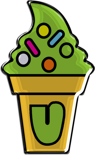 Alphabet Fonts, Letters And Numbers, Carmen Dell'orefice, - Ice Cream (314x512)