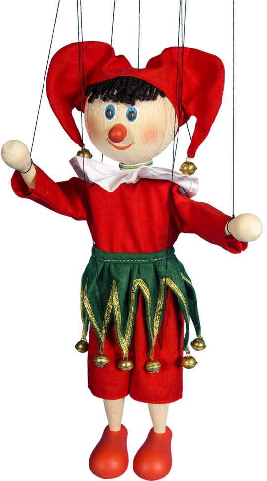 Jester Clipart Puppet - Marionette (683x1024)