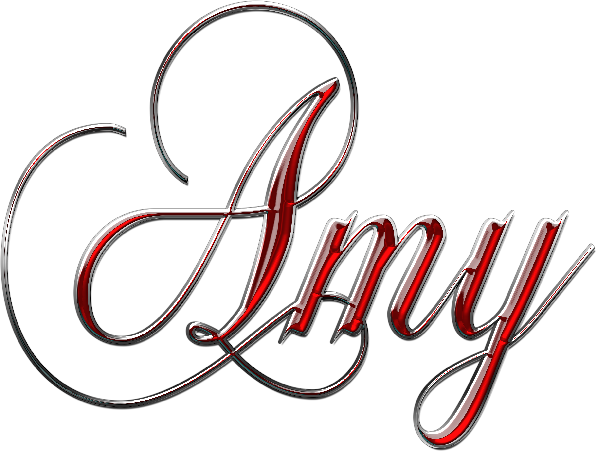 Name Amy Png By Princessdawn755 On Deviantart - Amy In Cool Letters (2500x1892)