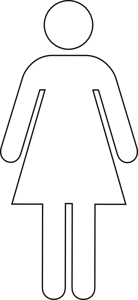 Bathroom Sign (276x598)