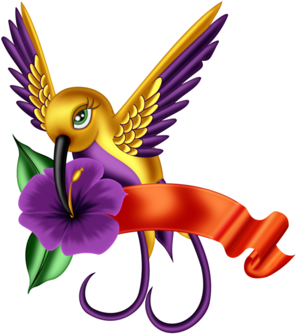 Jpg Library Download Oiseaux Birds Broderie Pinterest - Clip Art Cartoon Hummingbird (600x667)