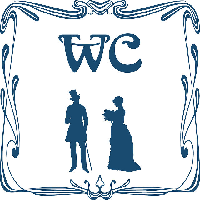 Toilet Gender Segregation - Toilet Door Signs Png (640x639)