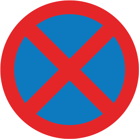 What Non Drivers Think It Means - Stopping Sign Singapore (567x567)