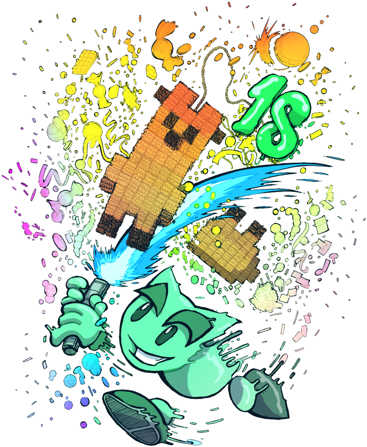 Happy Birthday Deviantart By Ketrindarkdragon - Illustration (800x1000)