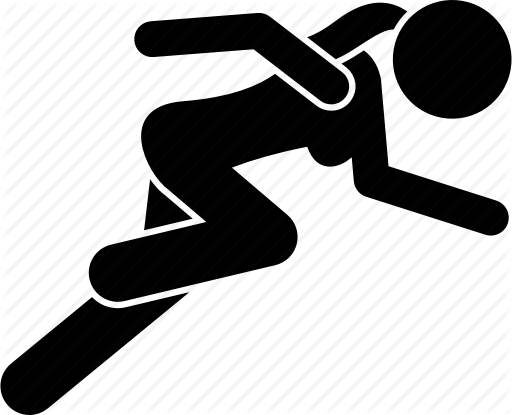 Collection Of Free Dashing Run Download On - Running Woman Icon (512x415)