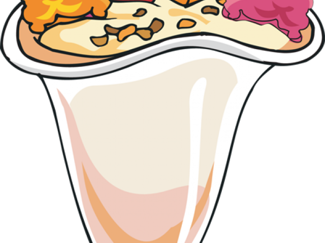 Sundae Clipart Vintage - Ice Cream Sundae Clip Art (640x480)