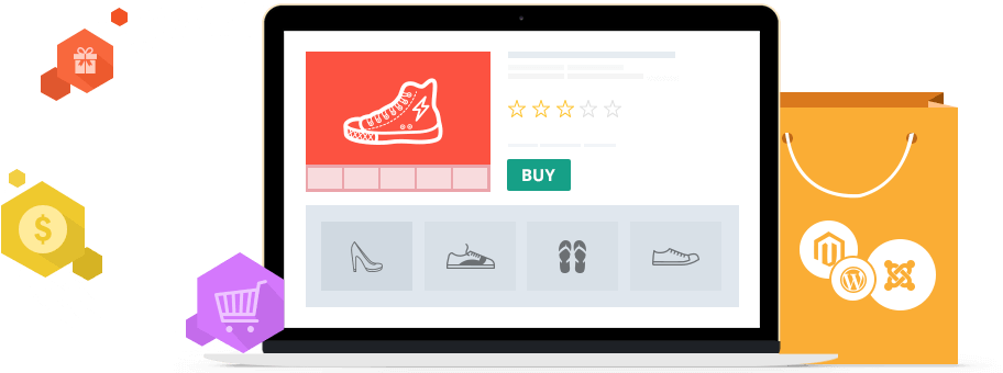 Transparent Website Ecommerce - Ecommerce Website Design (929x339)