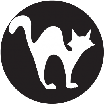 Scaredy Cat 1 Gobo - Cat Gobo (400x400)