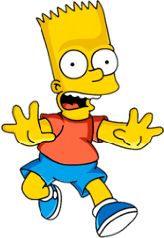 Free Png Download Bart Simpson Scared Clipart Png Photo - Bart Simpson Png (480x480)