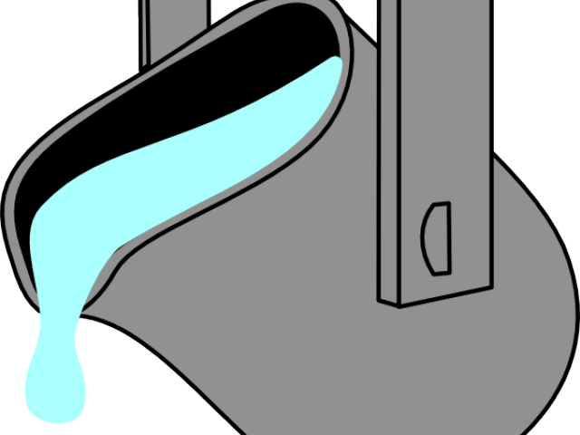 Bucket Clipart Transparent Background - Drawing Of A Melting Pot (640x480)