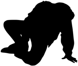 Patient Able To Sit Up, But Is Unsteady - Drunk Man Crawling Vector (800x400)