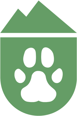 National Park Paws - Illustration (420x421)