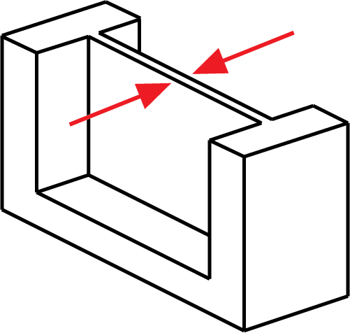 Designing The Structure - 3d Printed Enclosure Lid (501x476)