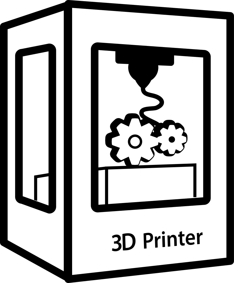 3d Printer Tool Settings Comments - 3d Printer Icon Png (808x980)