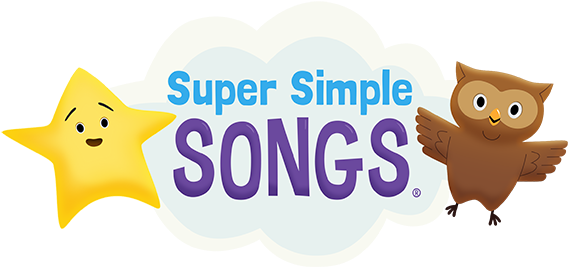 Five Little Monkeys - Super Simple Songs Logo (580x284)