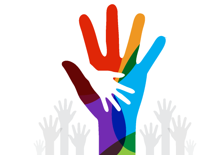 Hand In Hand Graphic - Refugee (849x499)