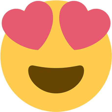 Free Png Download Heart Eyes Emoji Smiling Face Clipart - Pink Heart Eyes Emoji (480x480)