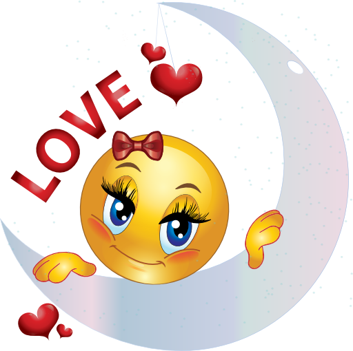 Smiley I Love You Clipart Smiley Emoticon - Smiley I Love You (512x510)