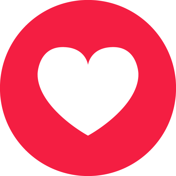 Facebook Heart - One Heart (600x600)