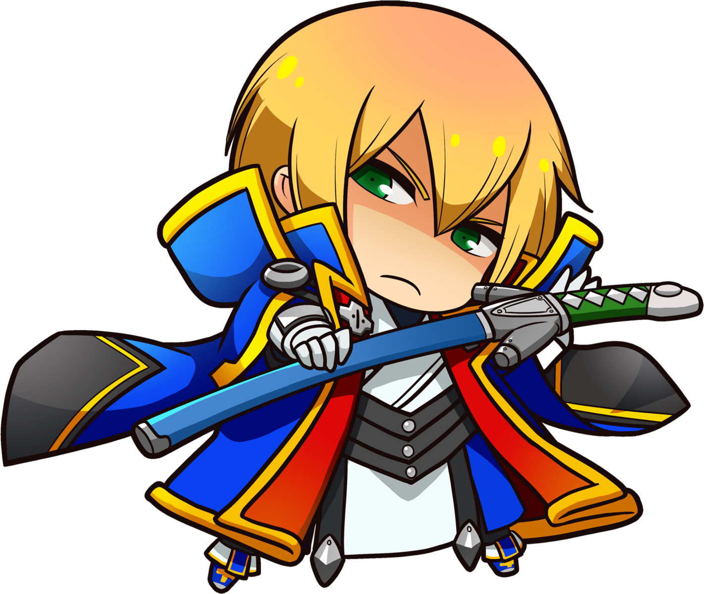 Central Fiction Chrono Blayzbloo Super Melee Brawlers - Blazblue Centralfiction Jin (1422x1199)
