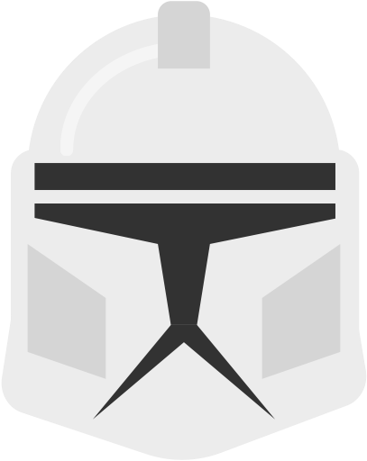 Clone Png - Clone Trooper Helmet Icon (407x512)