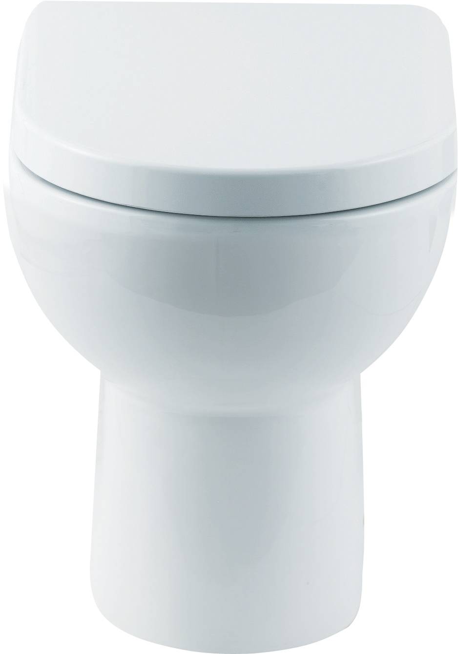 Toilet Png - Toilet Front View Png (1122x2369)