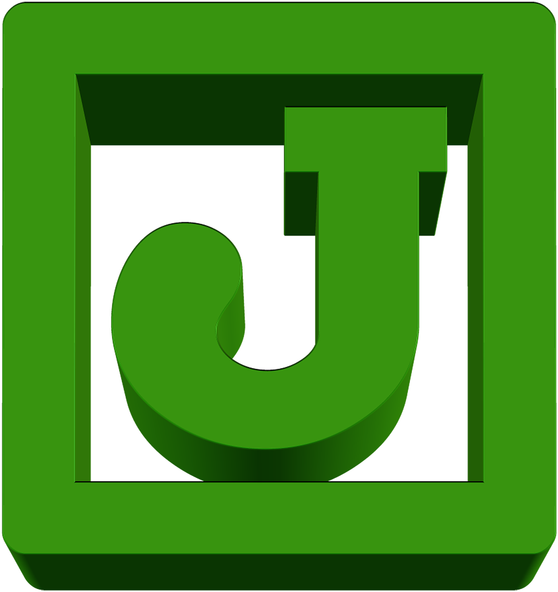 Letters Abc J, Education - Cubo Con Letras Png (1280x1280)