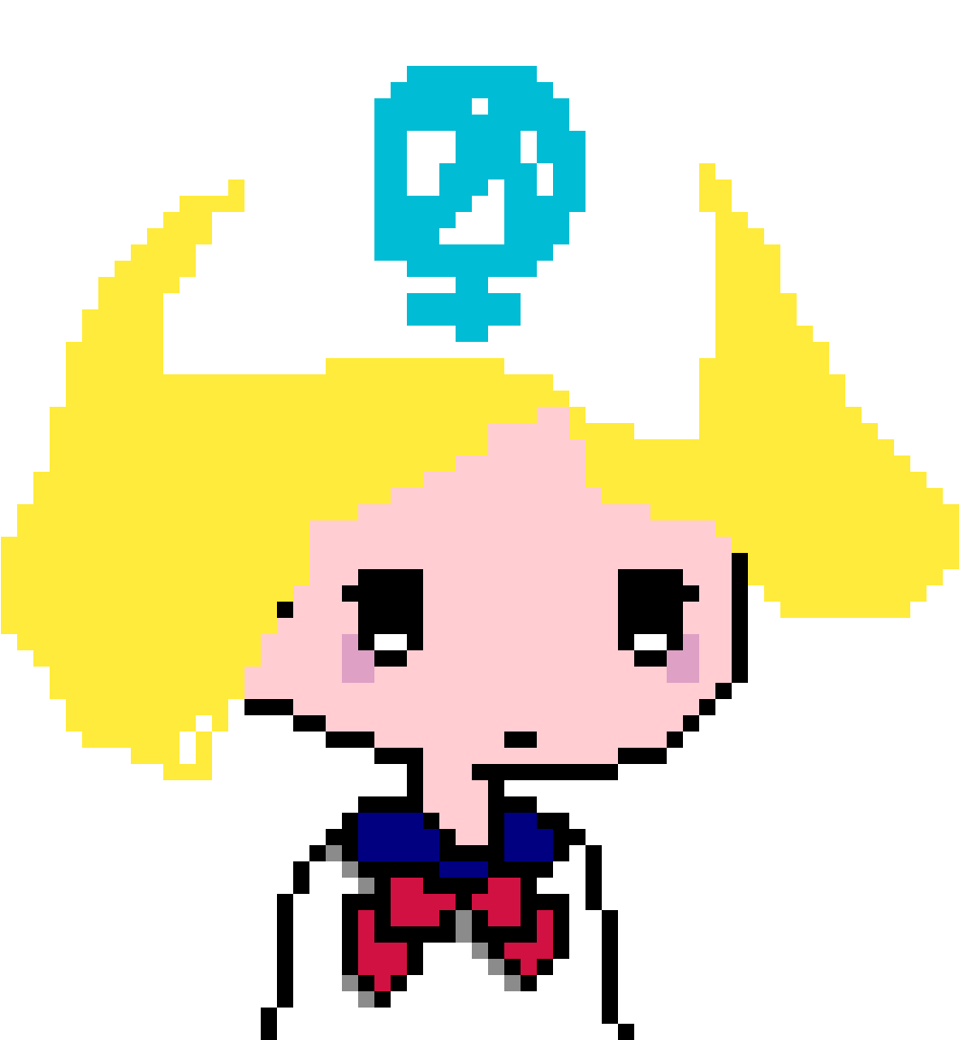 Sailor Girl - Minecraft Derp Pixel Art (1152x1152)