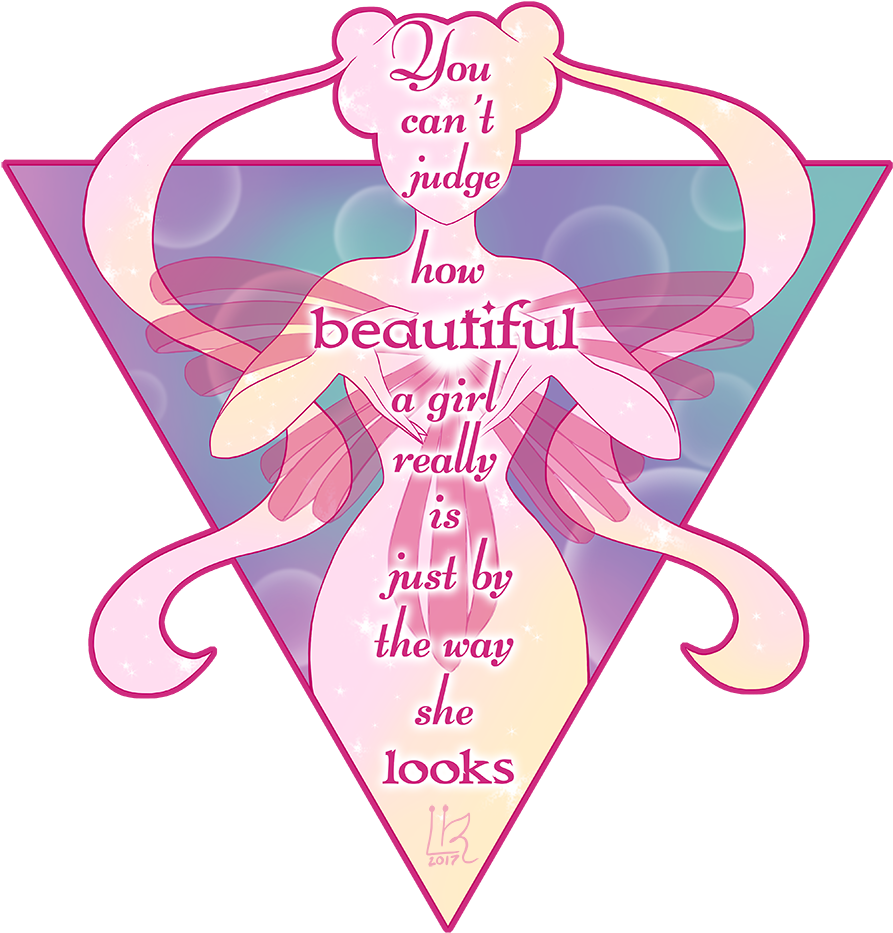 How Beautiful A Girl Really Is - Inspirational Quotes From Sailor Moon (940x986)