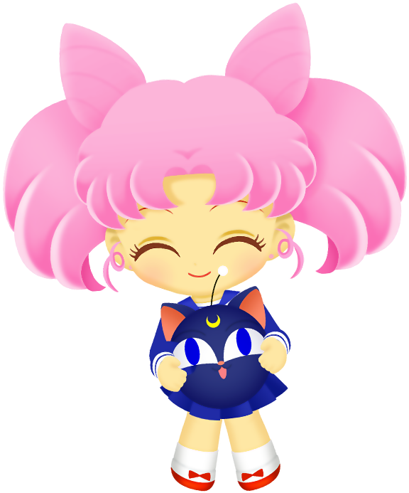 Chibiusa Sailordrops Lunap Happy - Sailor Chibiusa Sailor Drops (602x717)