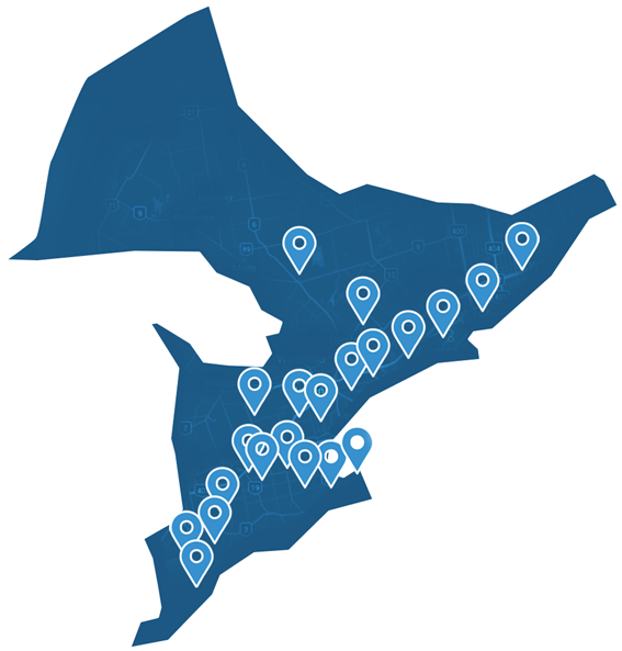 Serving Cities And Towns Across Ontario - Manta Ray (600x600)