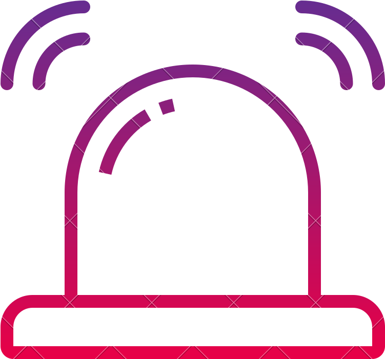 Siren Wifi Ring Emergency Icon - Siren Wifi Ring Emergency Icon (800x800)
