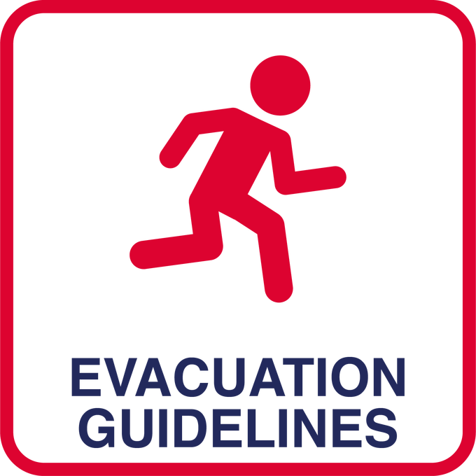 Emergency Evacuation Floor Plan Template Emergency - Traffic Sign (680x680)
