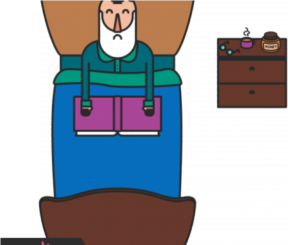 Sick Clipart Grandpa - Cartoon (640x480)