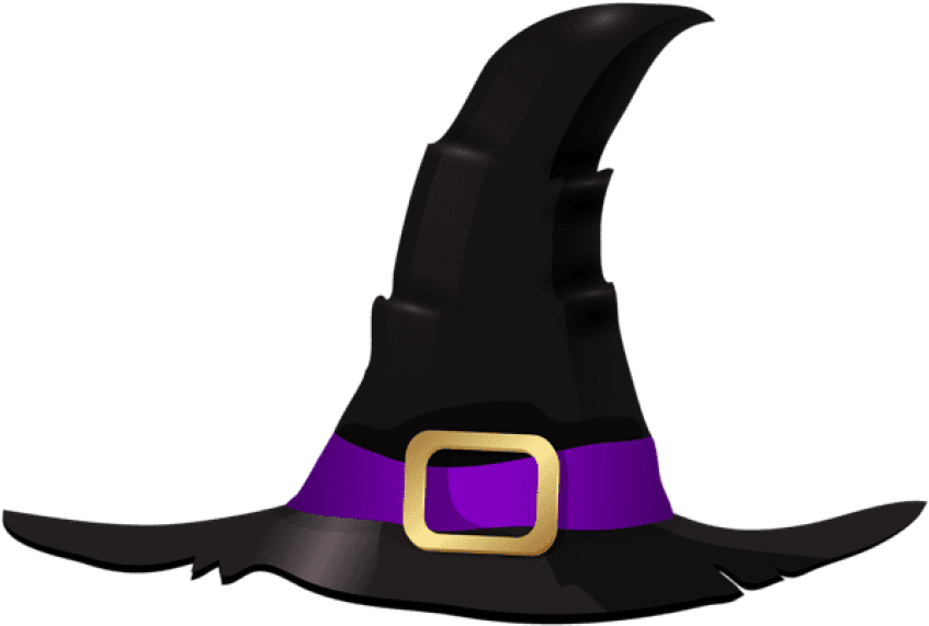 Free Png Halloween Witch Hat Png Images Transparent - Transparent Background Witch Hat (850x577)